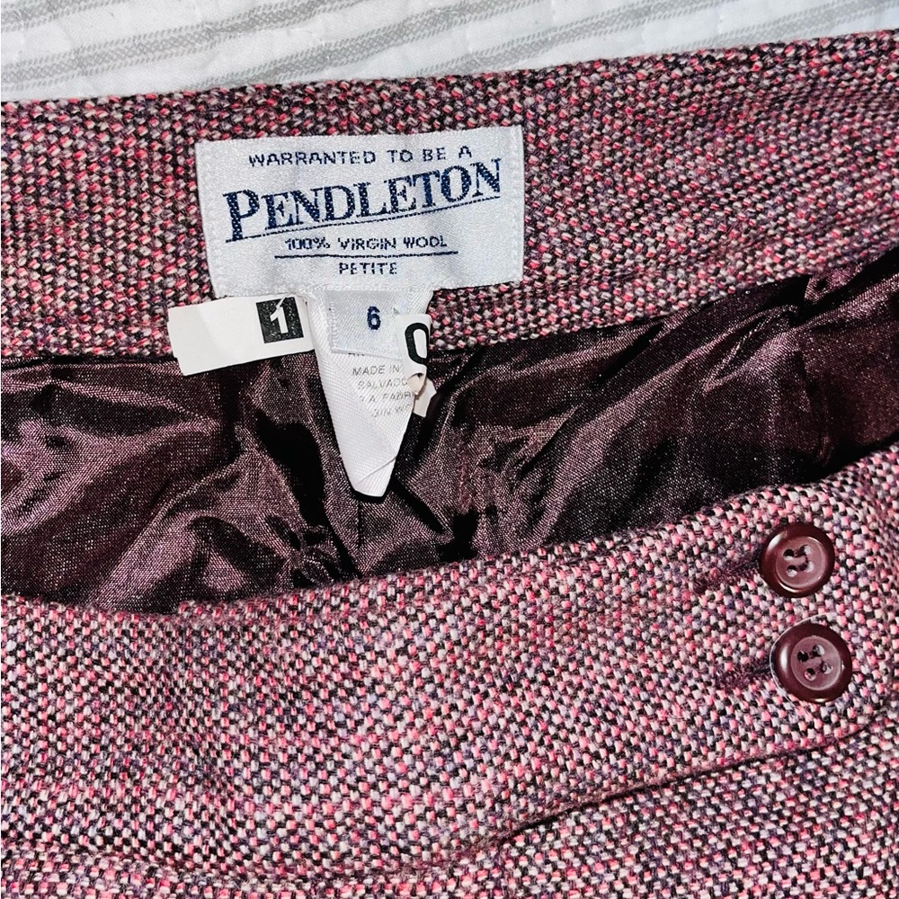 Pendleton Wool/Silk 3 Piece Coordinated Set Sz 6 - image 6